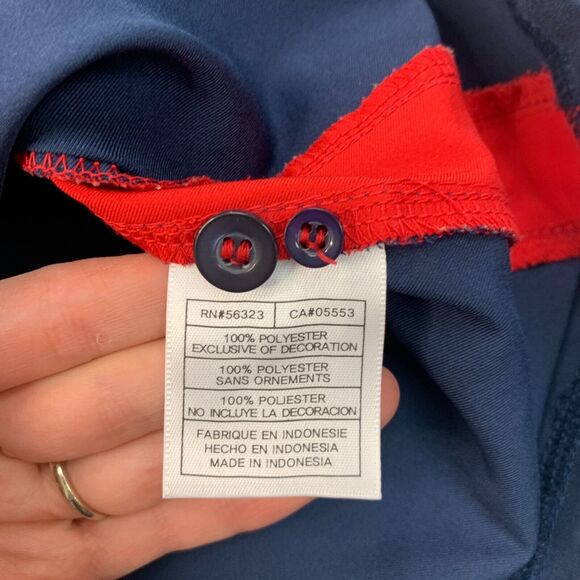 Nike Arizona Wildcats Polo Shirt Men XS Extra Small Navy Blue FitDry Performance - Picture 8 of 13